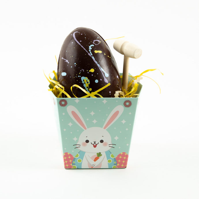 Easter Belgian Chocolate Smash Egg - Vegan Dark Chocolate